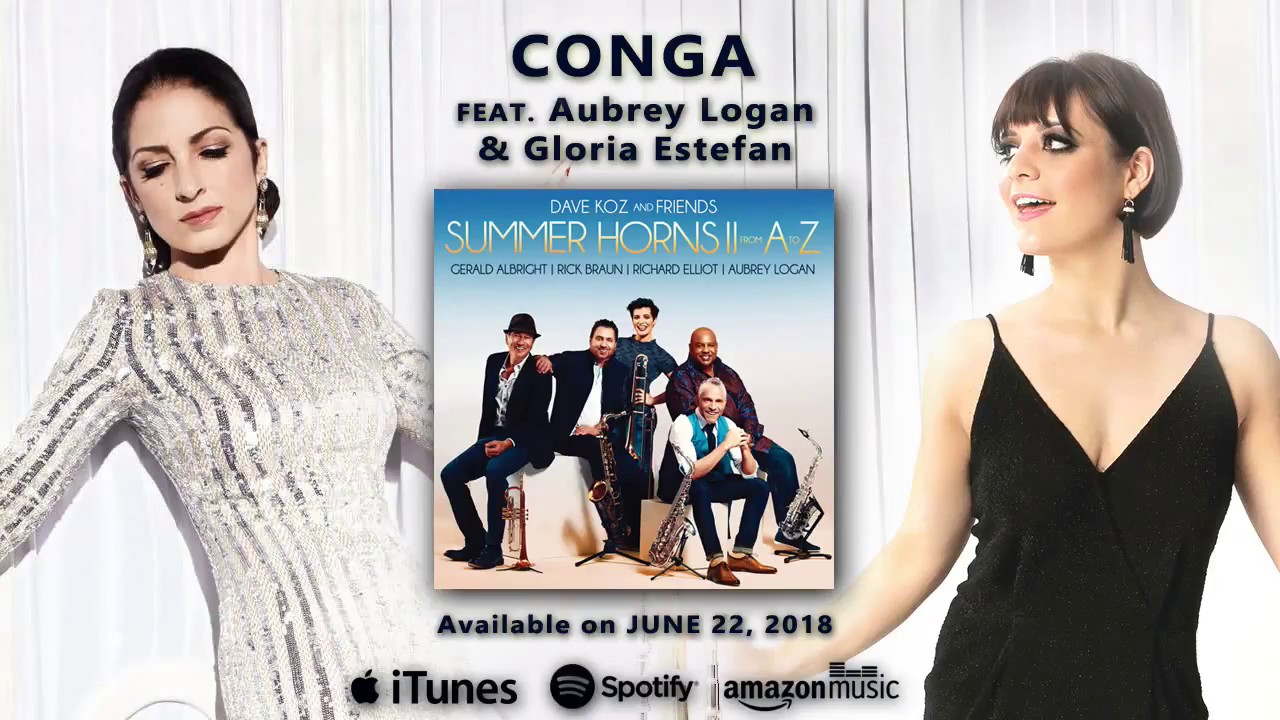 Gloria Estefan réinvente son tube "Conga" avec Dave Koz et Aubrey Logan
